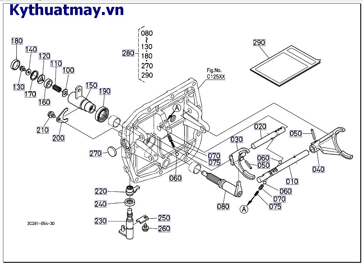 Chạc gạt số chính ( cũ) 50001 đến 89999